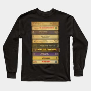 Retro Greatest Jazz - Cassette Style Long Sleeve T-Shirt